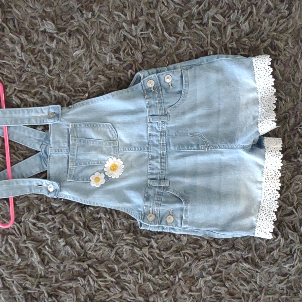 Overall shorts
